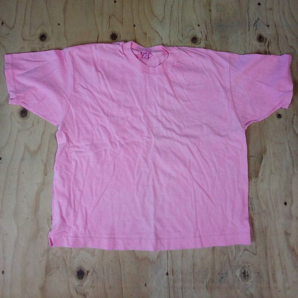 Vintage Hanes Blank T-Shirt Pink